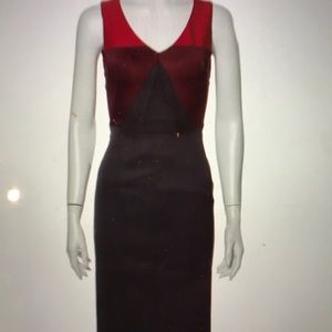 Karen Millen Fitted V-Neck Dress